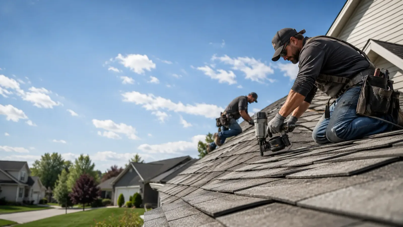 Storm Damage Roof Repair in Nancy, KY near me